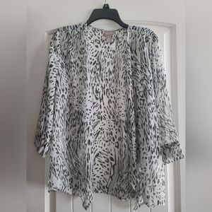 Chico translucent cardigan